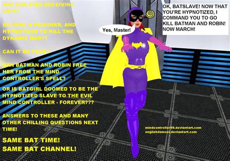 batgirl hypnohub|Superheroine Batgirl Hypnotized Into Being Sex Slave.